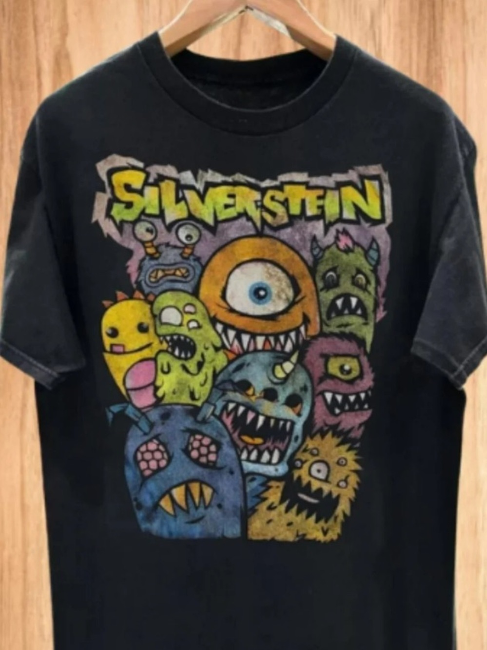 Silverstein Monster Black T- Shirt